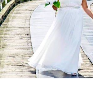 Wedding dress wore once.